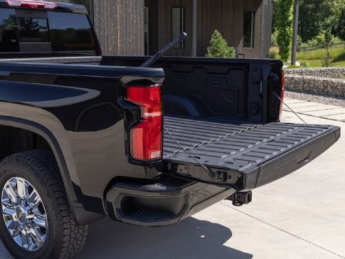 2024 Silverado HD view of bed of truck