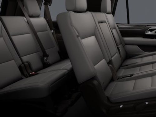 2024 Chevrolet Tahoe interior view of back seats