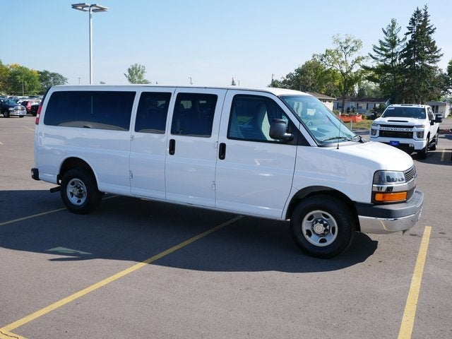 Used 2015 Chevrolet Express Passenger LS with VIN 1GAZG1FGXF1205933 for sale in Fridley, Minnesota