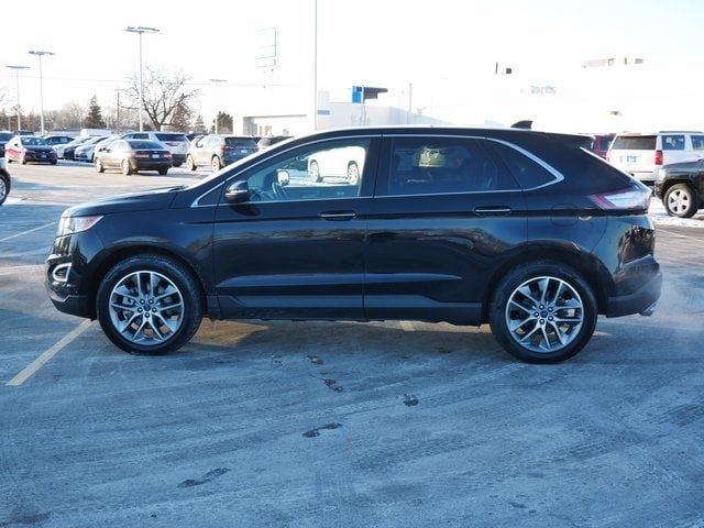 Used 2017 Ford Edge Titanium with VIN 2FMPK4K98HBB74433 for sale in Fridley, Minnesota