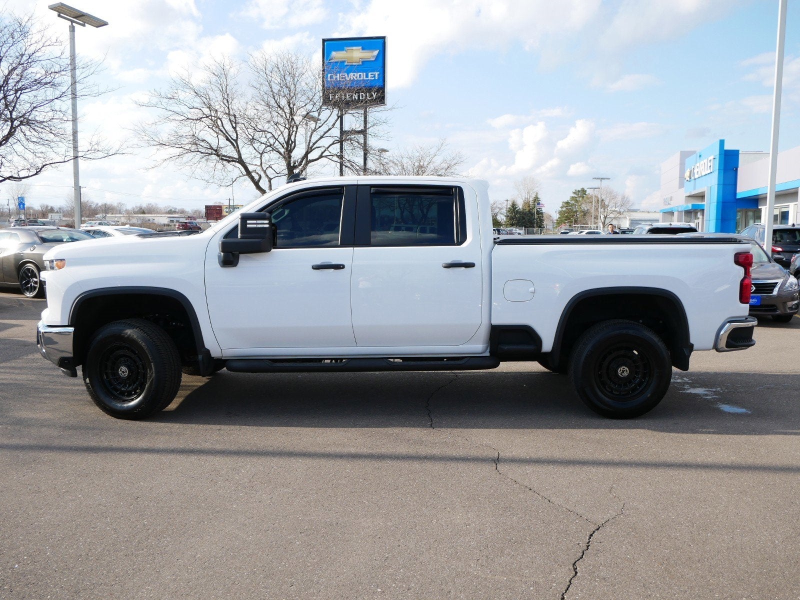 Used 2024 Chevrolet Silverado 3500HD Work Truck with VIN 2GC4YSE71R1110052 for sale in Fridley, Minnesota