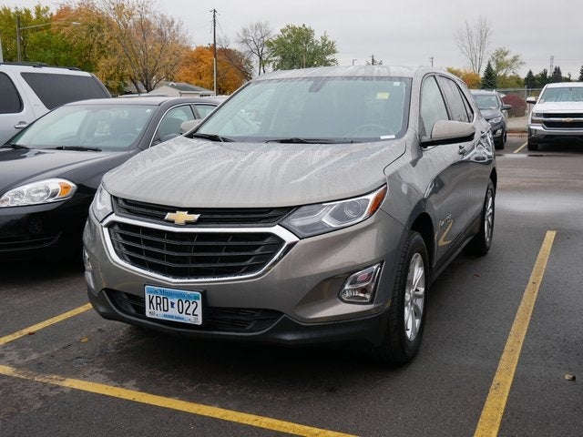 Used 2018 Chevrolet Equinox LT with VIN 3GNAXSEV8JS642192 for sale in Fridley, Minnesota