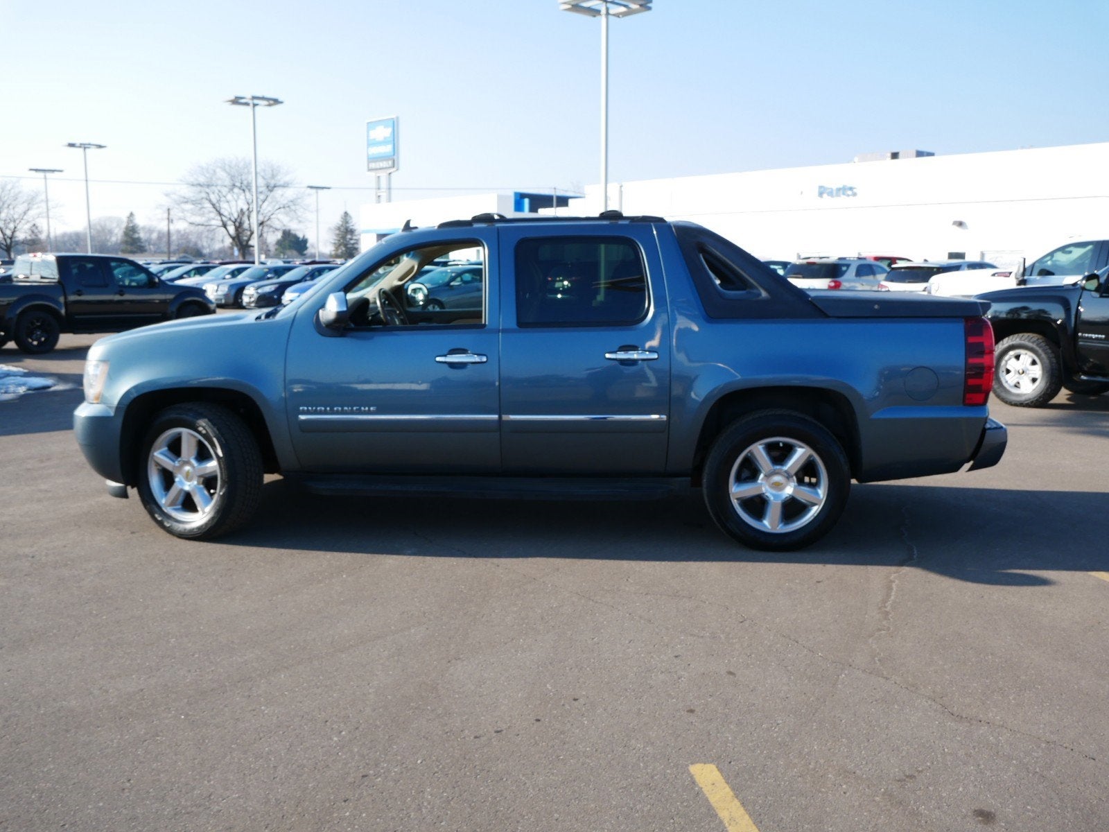 Used 2011 Chevrolet Avalanche LTZ with VIN 3GNTKGE3XBG218536 for sale in Fridley, Minnesota