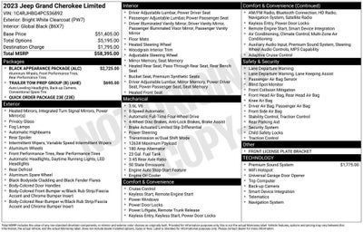2023 Jeep Grand Cherokee Limited 4x4