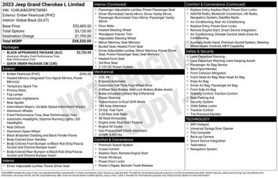 2023 Jeep Grand Cherokee L Limited 4x4