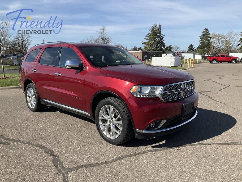 Used 2014 Dodge Durango Citadel with VIN 1C4SDJET7EC467041 for sale in Fridley, Minnesota