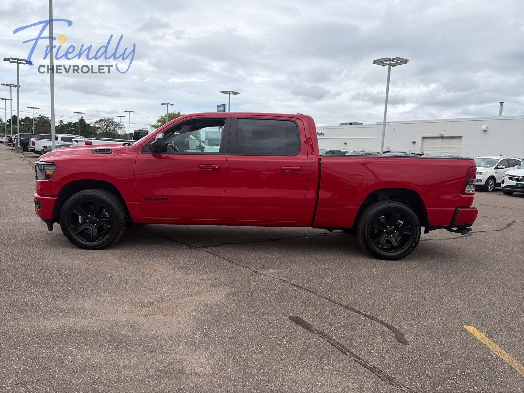Used 2022 RAM Ram 1500 Pickup Big Horn/Lone Star with VIN 1C6SRFMT8NN112519 for sale in Fridley, Minnesota