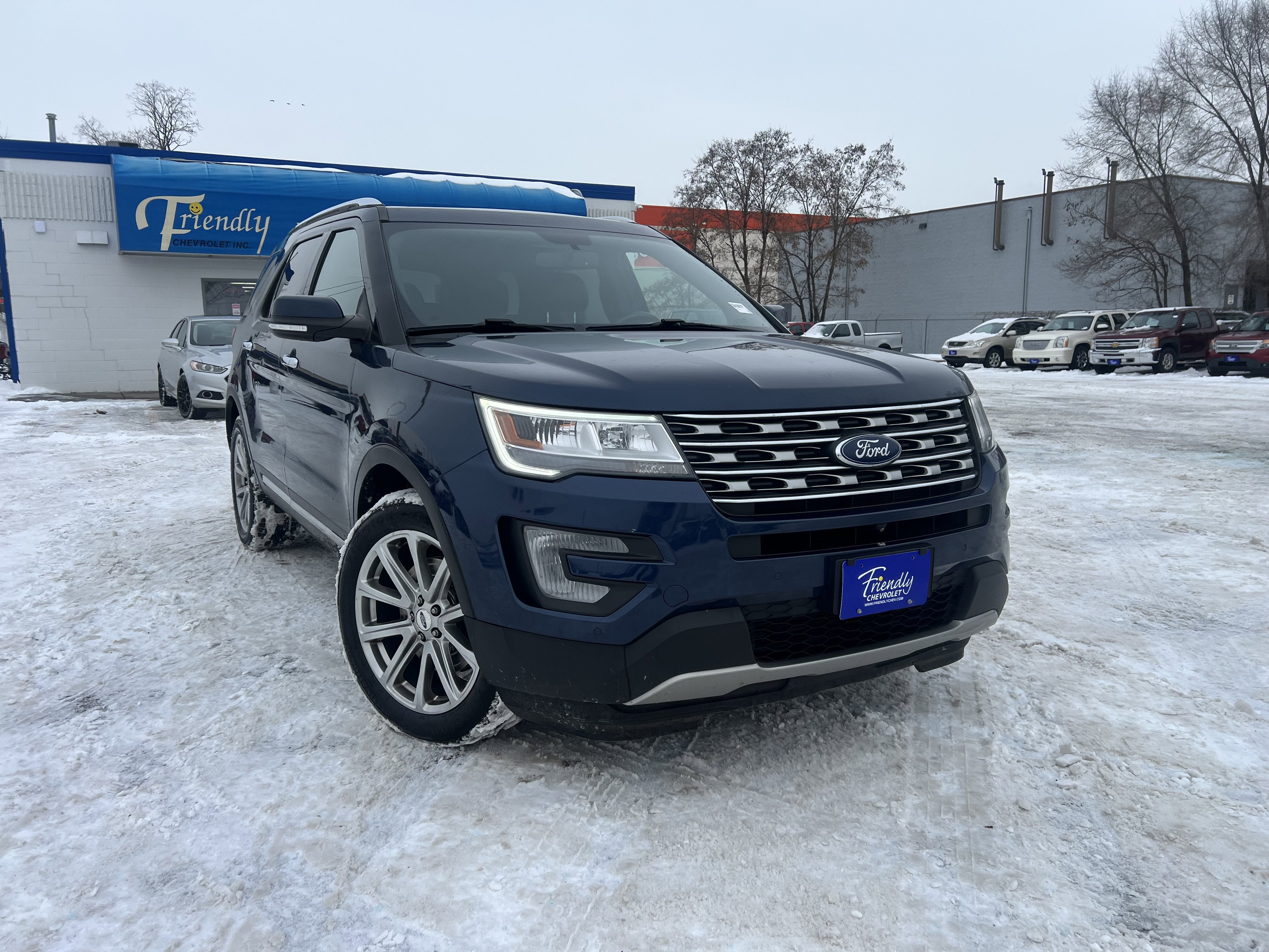 Used 2017 Ford Explorer Limited with VIN 1FM5K8F81HGD43801 for sale in Fridley, Minnesota