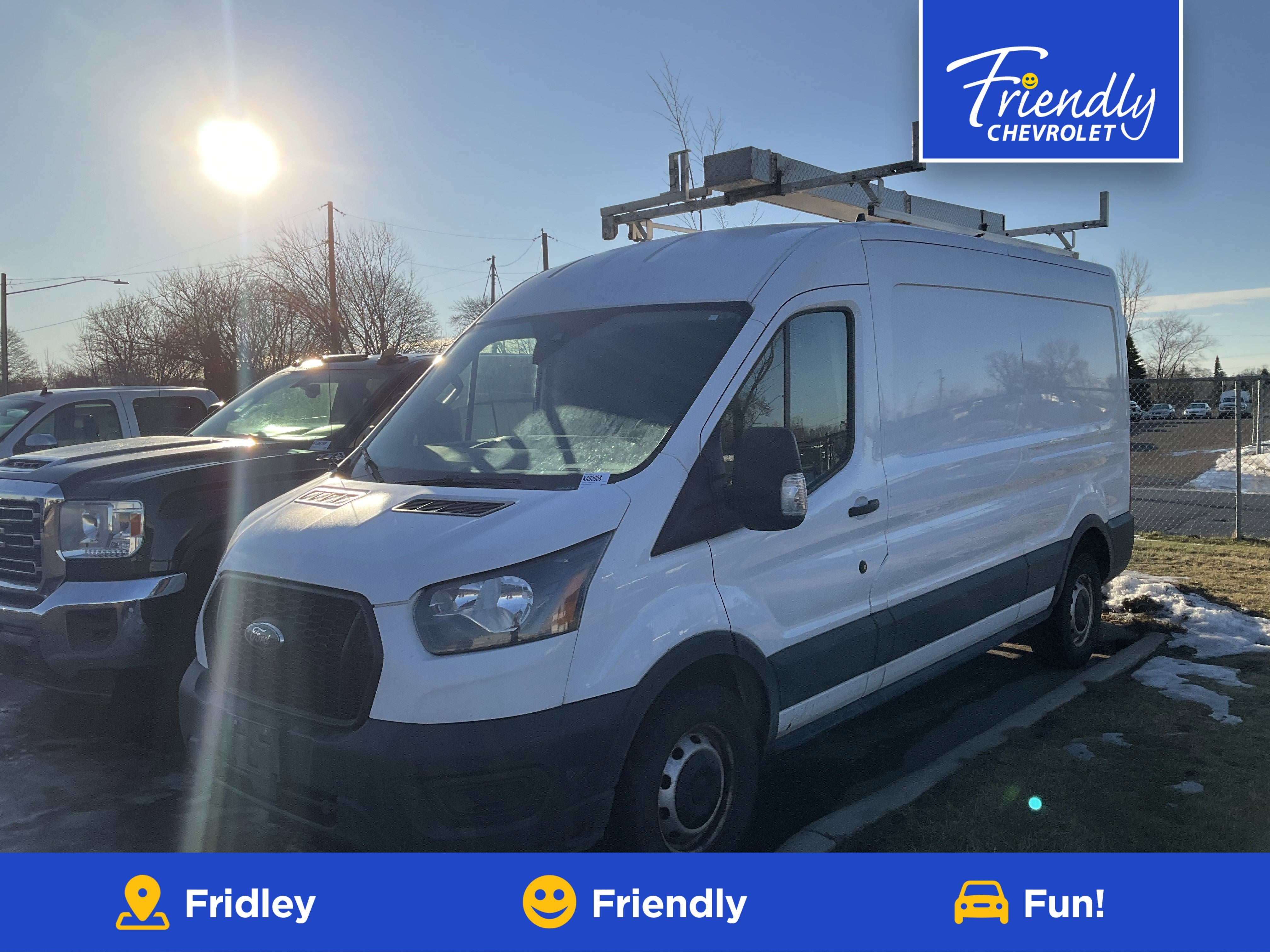 2021 Ford Transit-250 Cargo Van T-250 130" Med Rf 9070 GVWR RWD