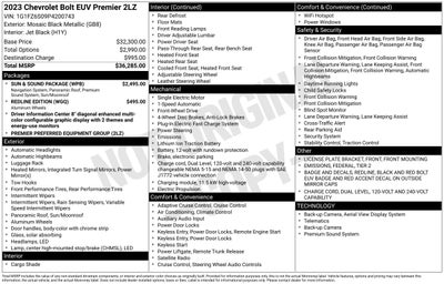 2023 Chevrolet Bolt EUV Premier Redline