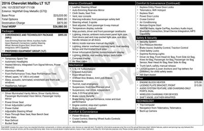 2016 Chevrolet Malibu LT