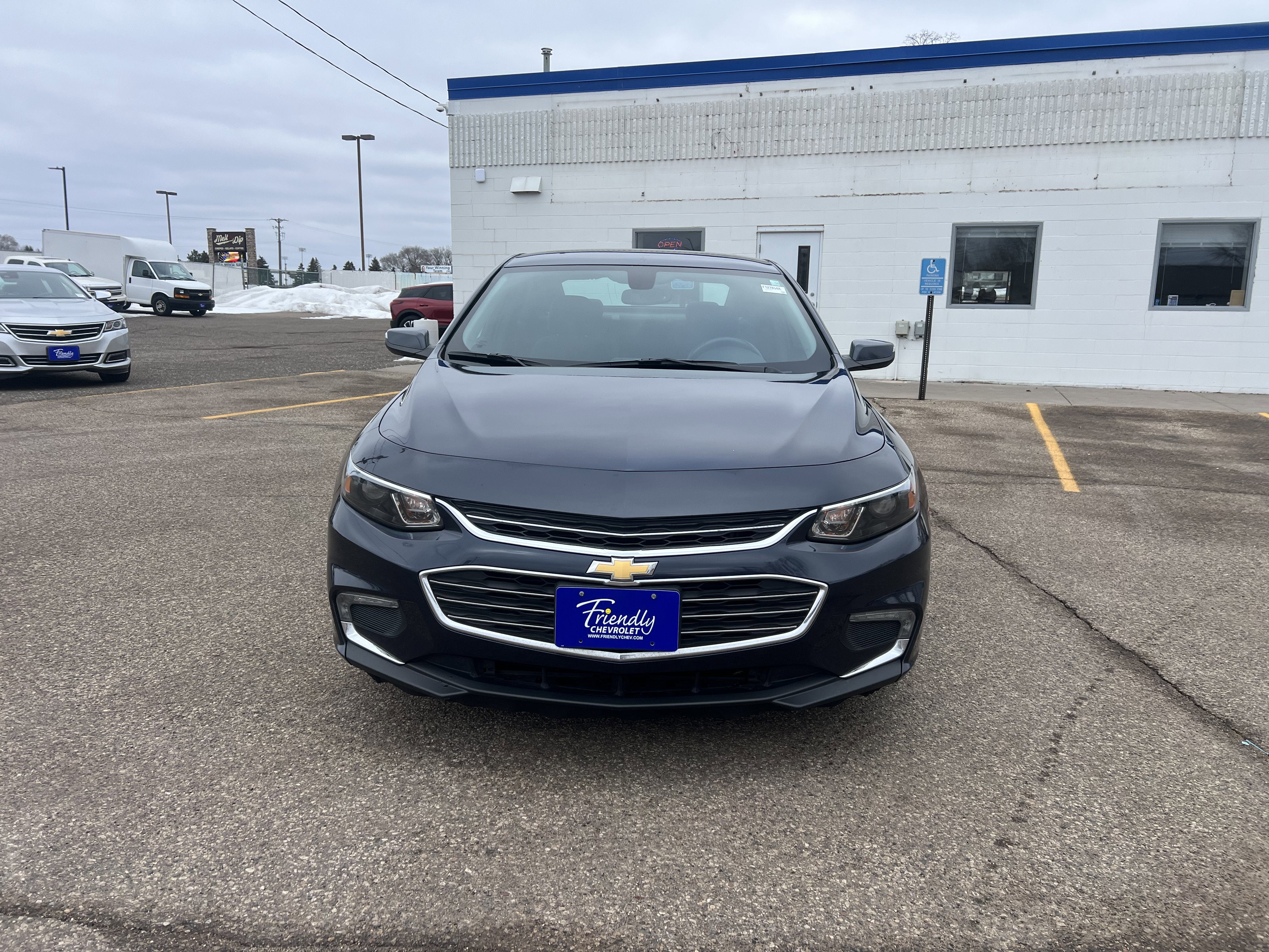 Used 2017 Chevrolet Malibu 1LT with VIN 1G1ZE5STXHF127854 for sale in Fridley, Minnesota