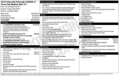 2015 Chevrolet Silverado 2500 HD LT