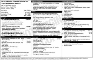 2015 Chevrolet Silverado 2500 HD LT