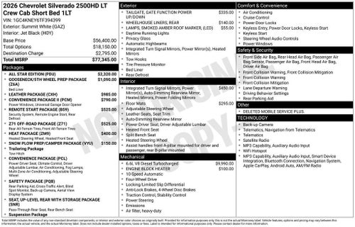 2026 Chevrolet Silverado 2500 HD LT