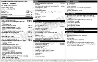 2026 Chevrolet Silverado 3500 HD LT