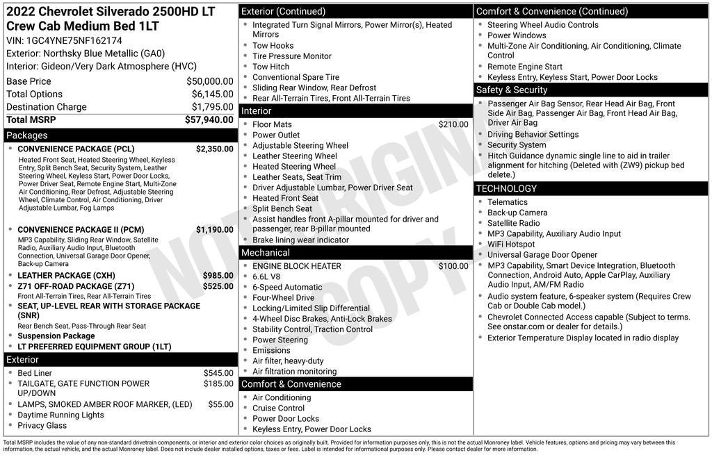 2022 Chevrolet Silverado 2500 HD LT