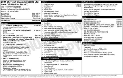 2024 Chevrolet Silverado 3500 HD LTZ