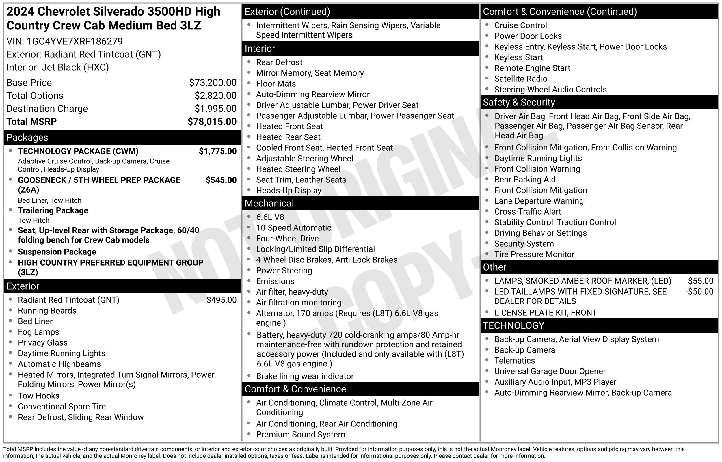 2024 Chevrolet Silverado 3500 HD High Country