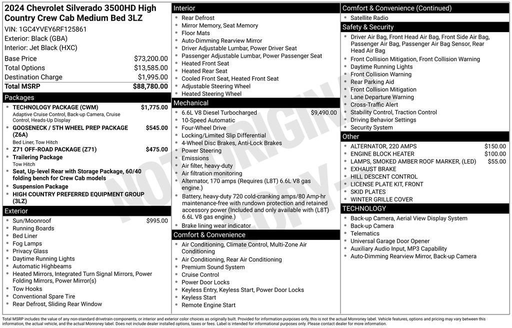 2024 Chevrolet Silverado 3500 HD High Country