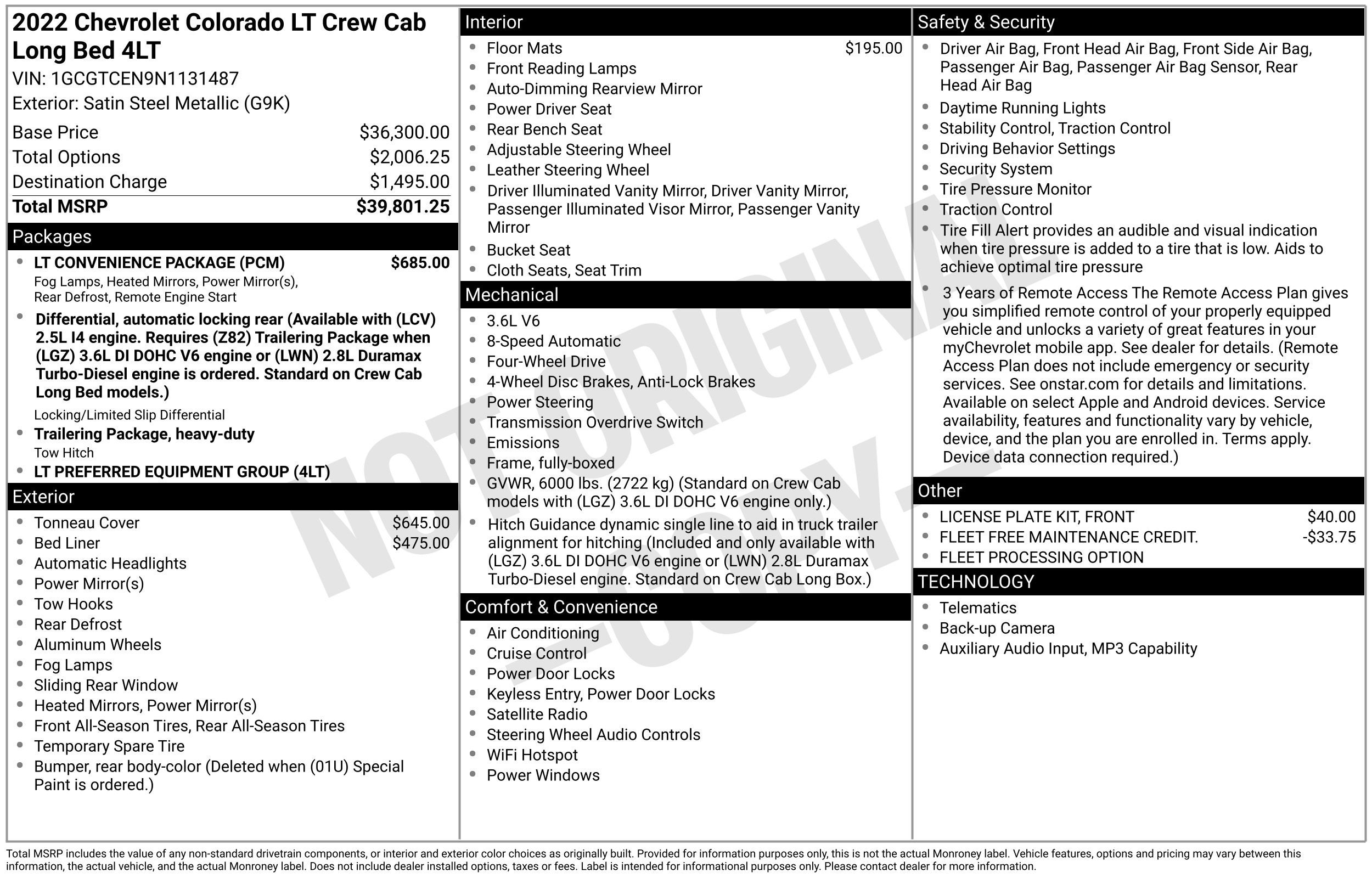2022 Chevrolet Colorado LT