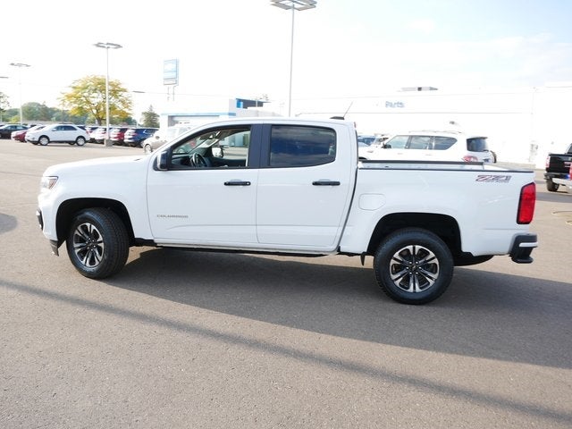 Certified 2021 Chevrolet Colorado Z71 with VIN 1GCGTDEN5M1114447 for sale in Fridley, Minnesota