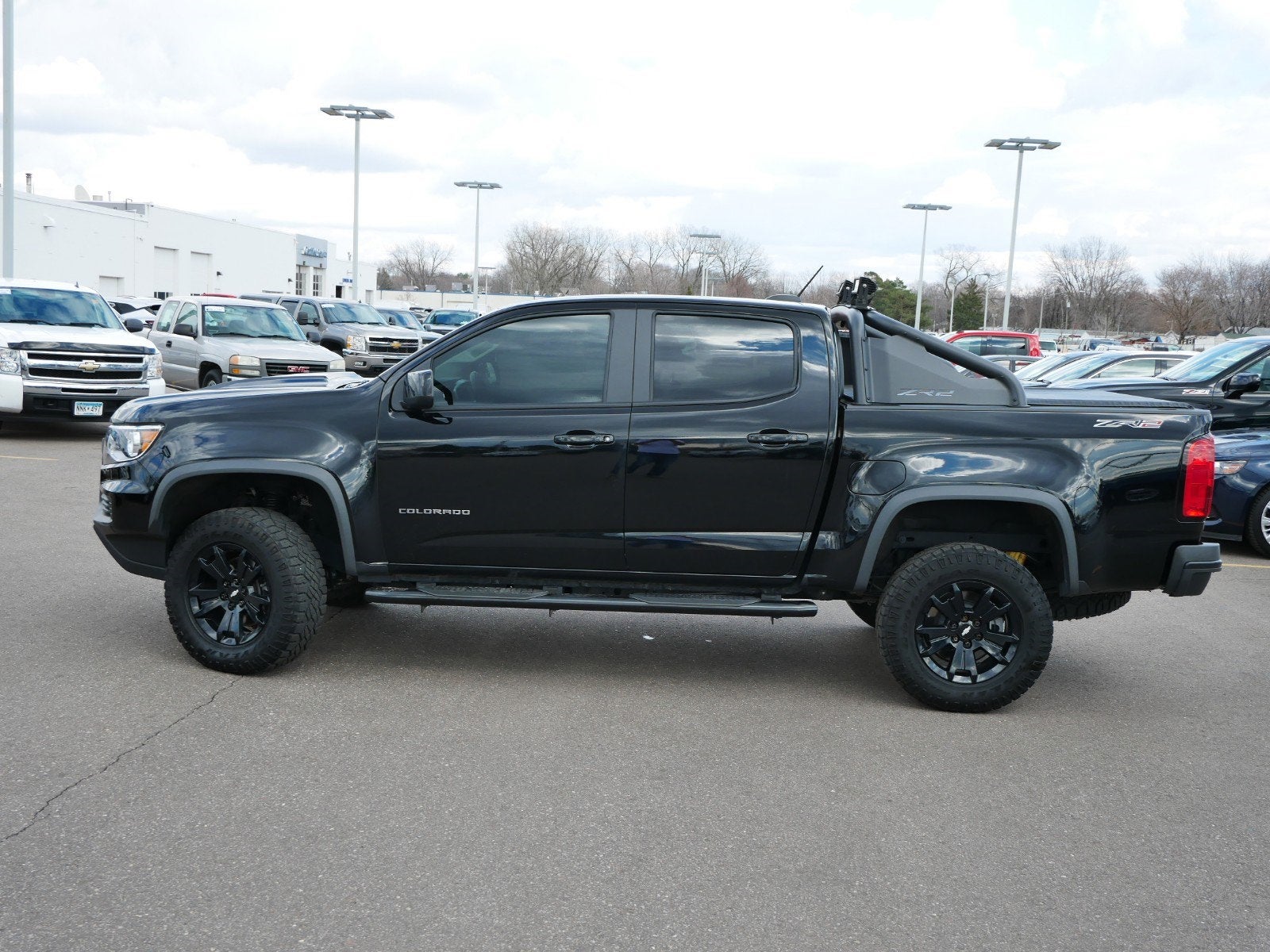 Certified 2021 Chevrolet Colorado ZR2 with VIN 1GCGTEEN8M1137775 for sale in Fridley, Minnesota