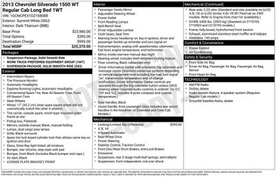 2013 Chevrolet Silverado 1500 Work Truck