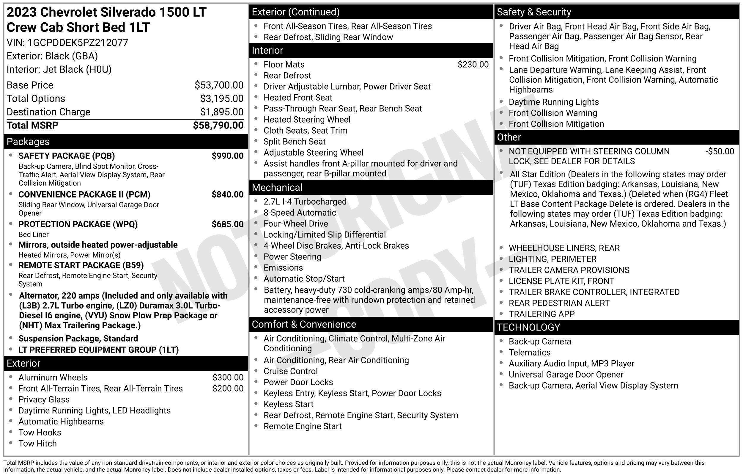 2023 Chevrolet Silverado 1500 LT