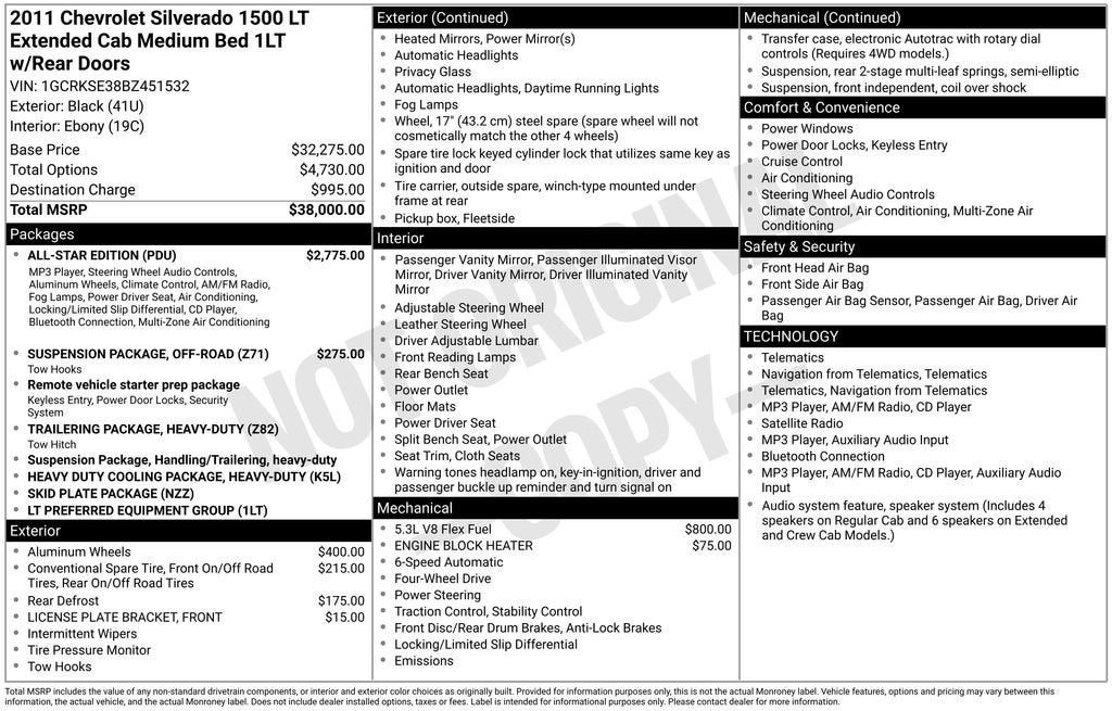 2011 Chevrolet Silverado 1500 LT