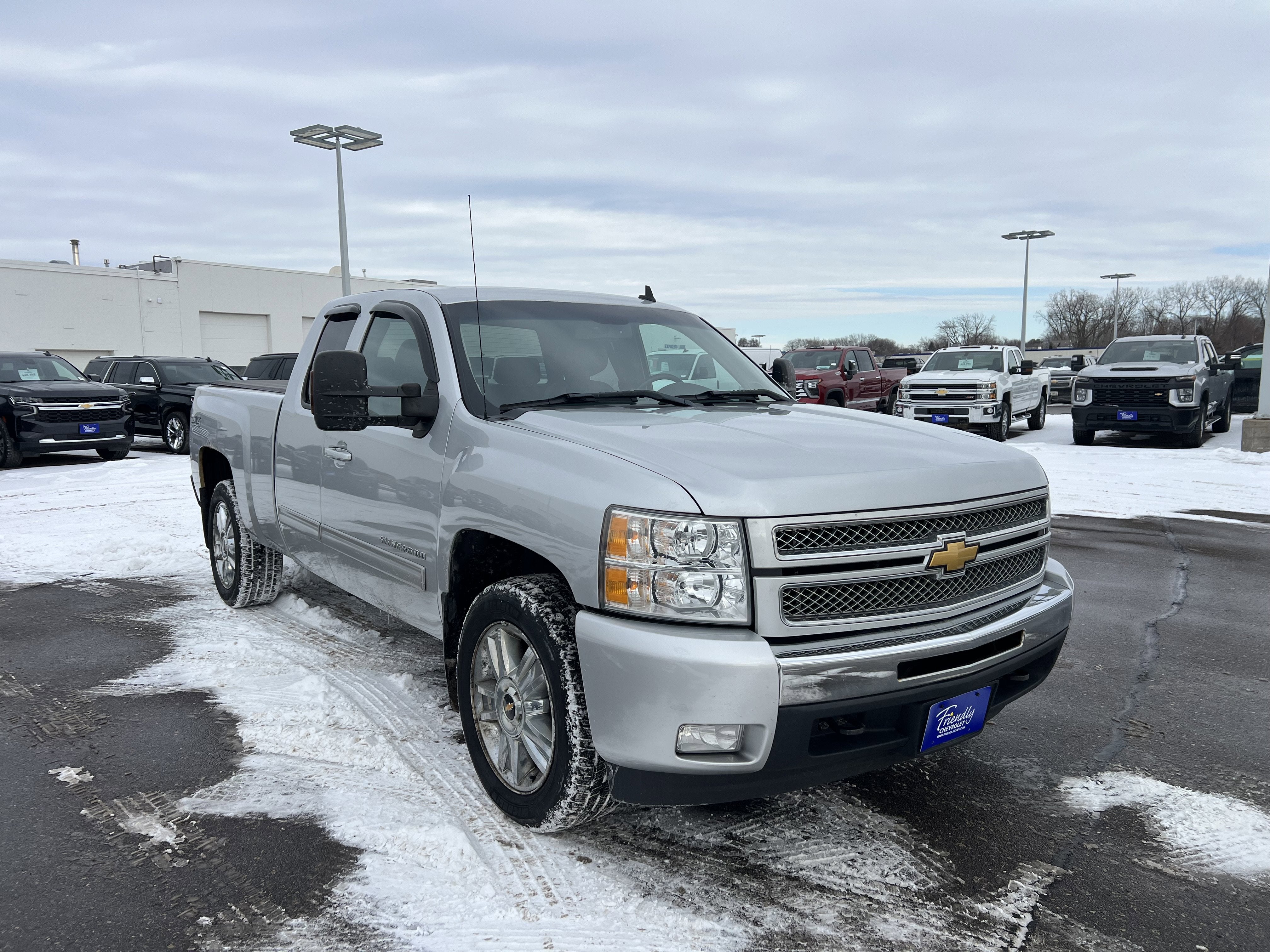 Used 2012 Chevrolet Silverado 1500 LTZ with VIN 1GCRKTE73CZ348786 for sale in Fridley, Minnesota