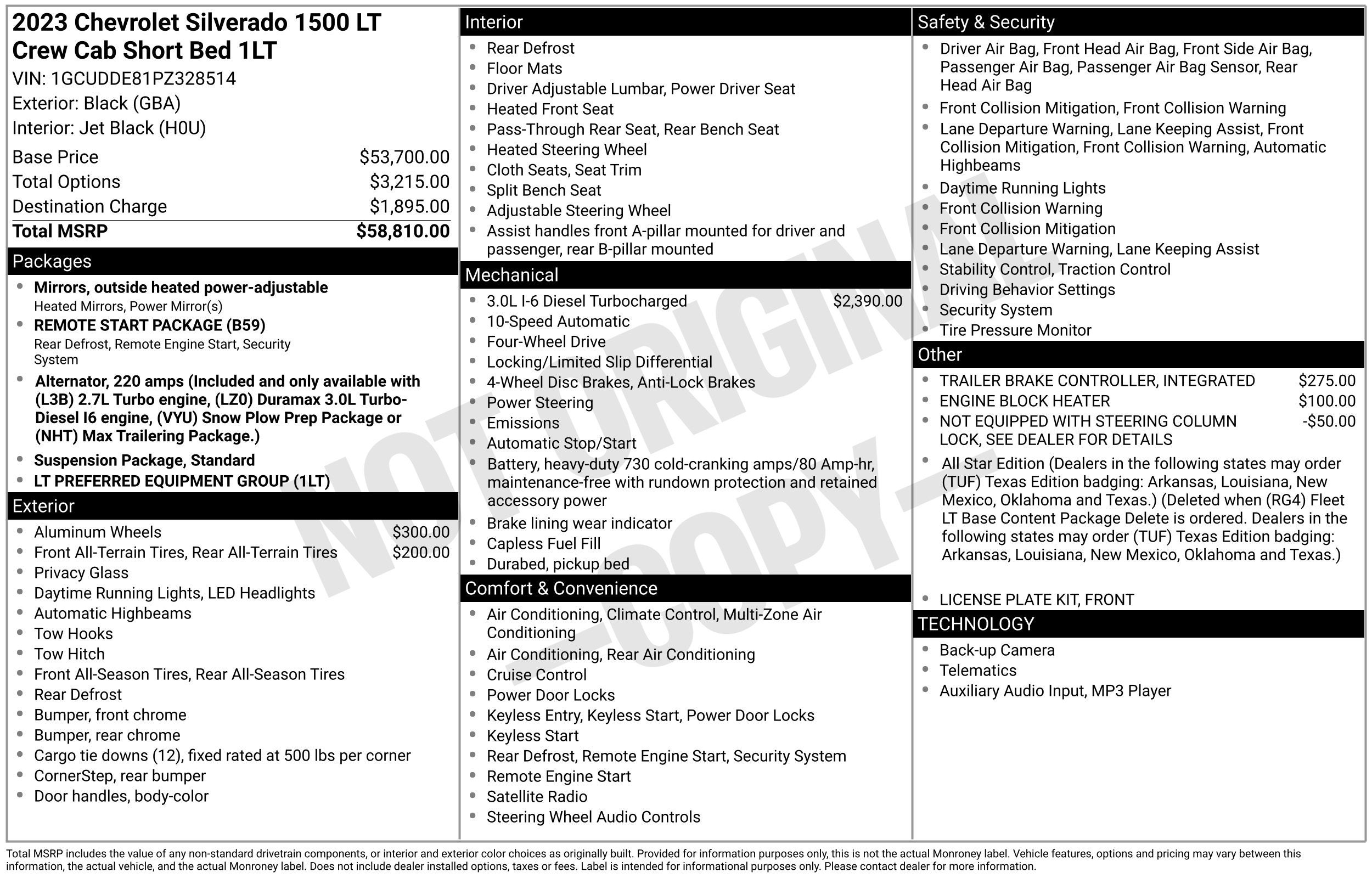 2023 Chevrolet Silverado 1500 LT