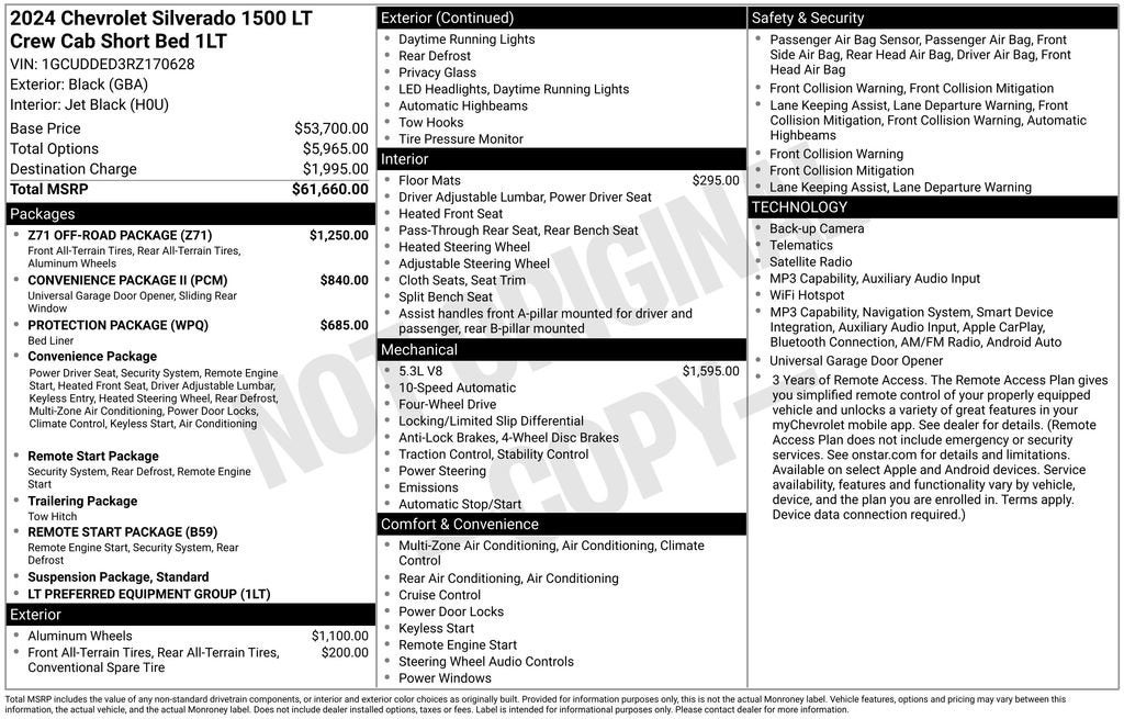 2024 Chevrolet Silverado 1500 LT