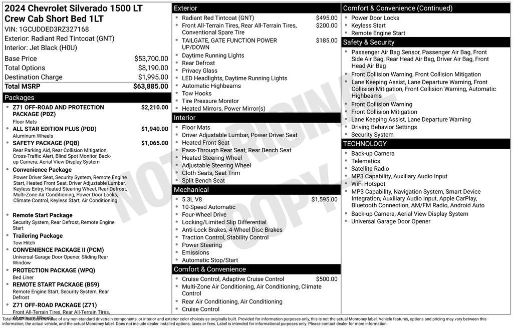 2024 Chevrolet Silverado 1500 LT
