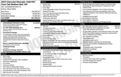 2023 Chevrolet Silverado 1500 RST