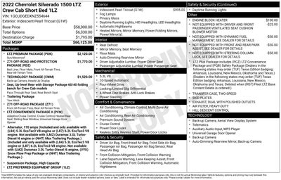 2022 Chevrolet Silverado 1500 LTZ