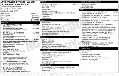 2022 Chevrolet Silverado 1500 LTD LTZ