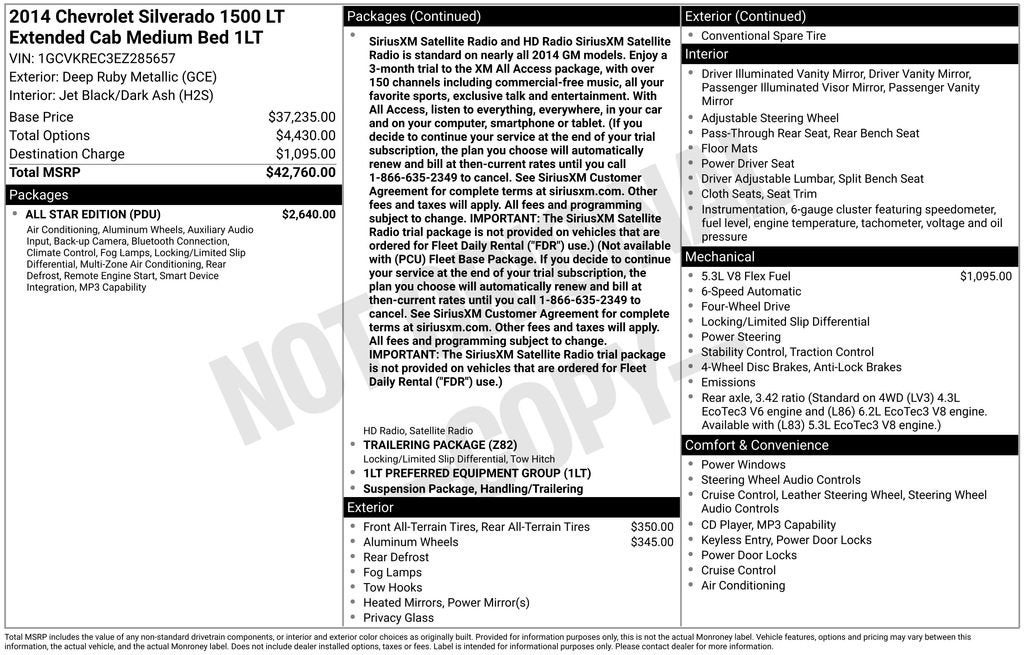 2014 Chevrolet Silverado 1500 LT