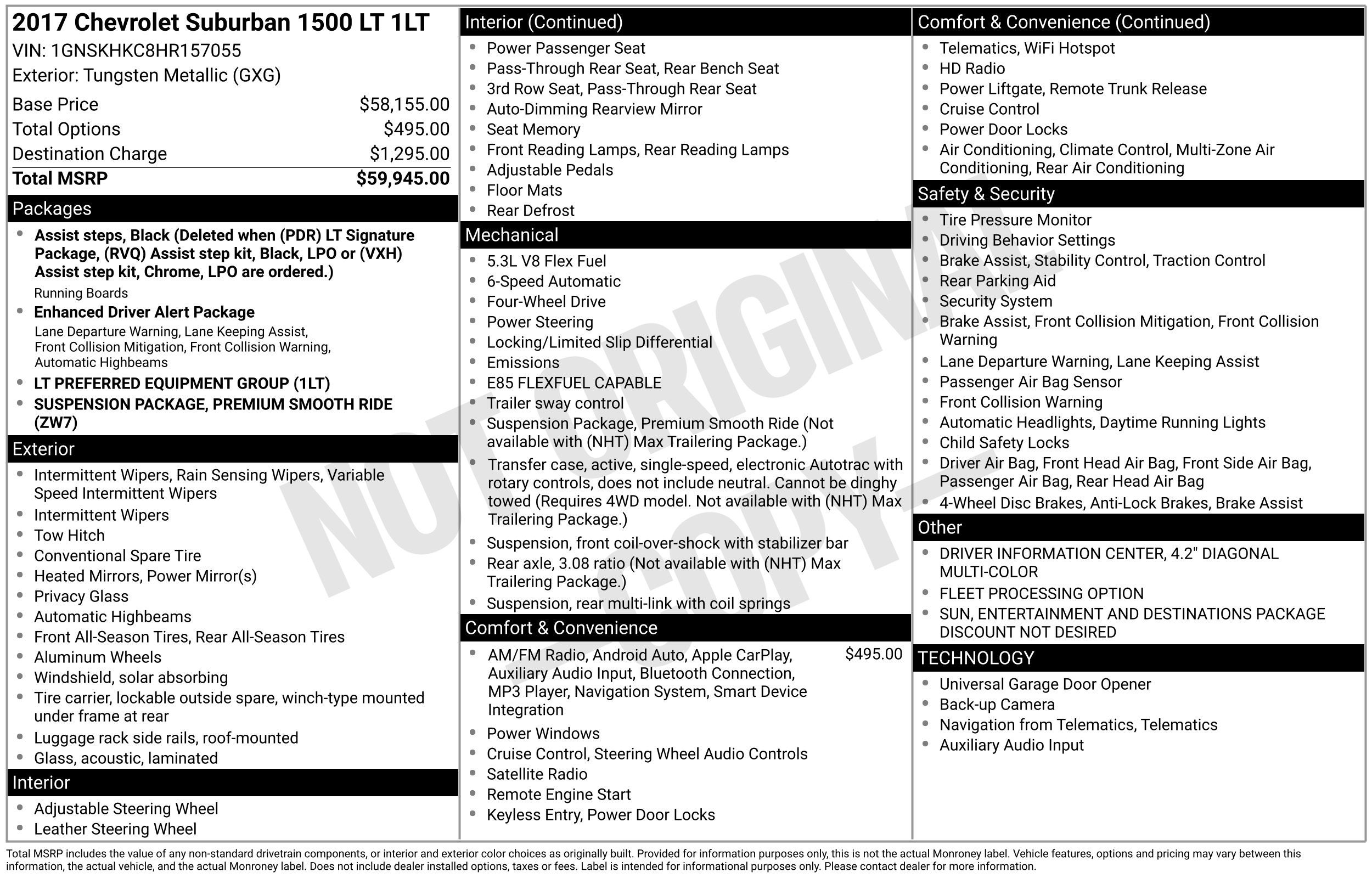 2017 Chevrolet Suburban LT