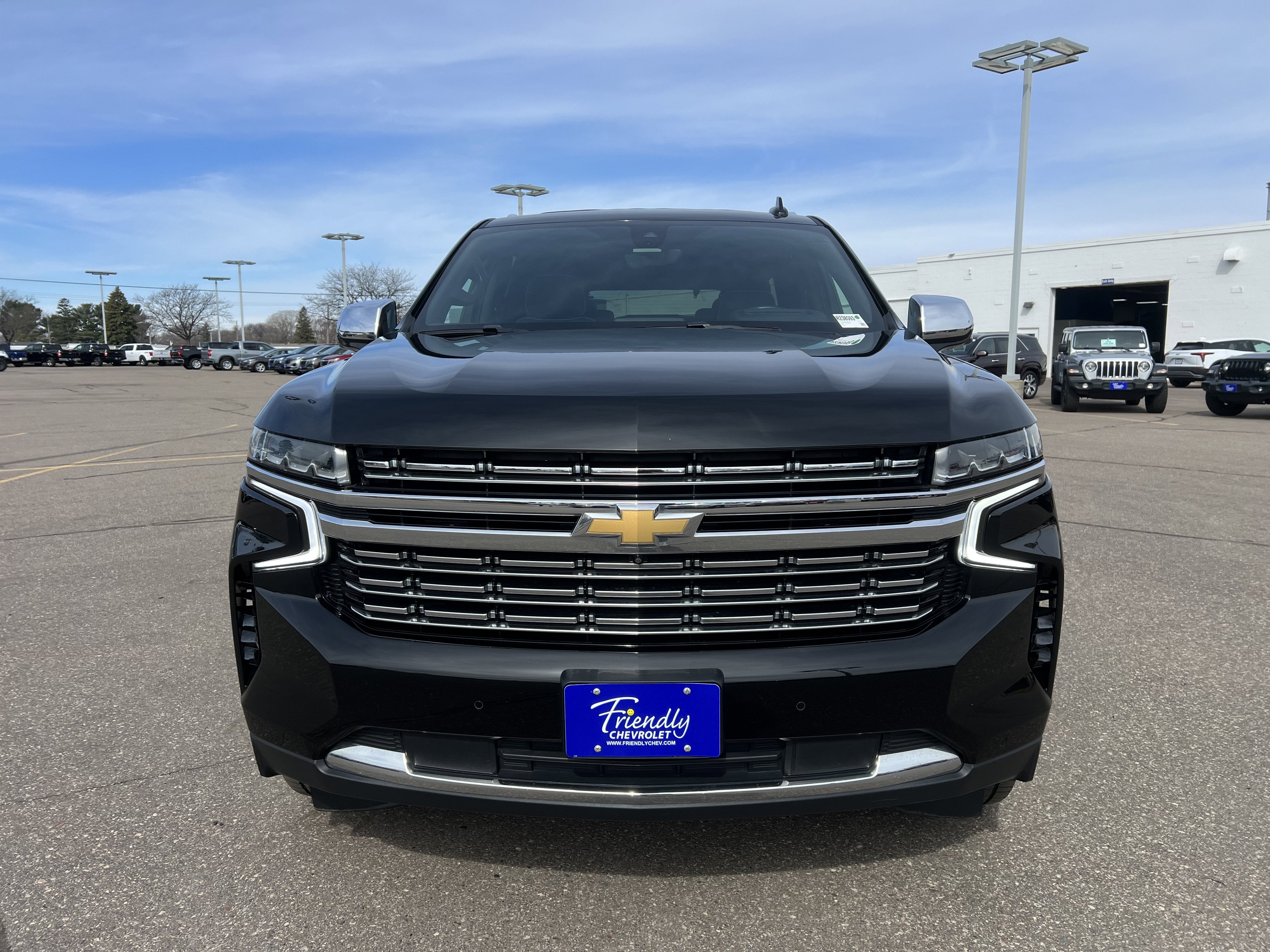 Used 2021 Chevrolet Tahoe Premier with VIN 1GNSKSKD3MR238593 for sale in Fridley, Minnesota