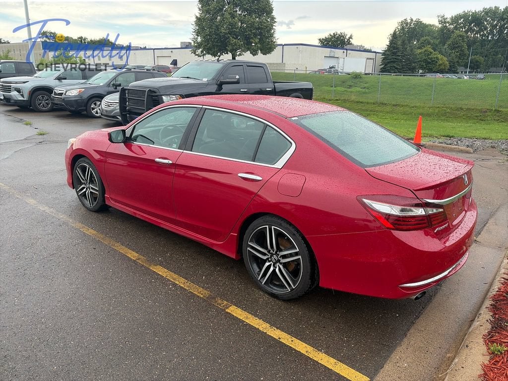 Used 2017 Honda Accord Sport SE with VIN 1HGCR2F19HA071641 for sale in Fridley, Minnesota