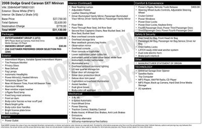 2008 Dodge Grand Caravan SXT