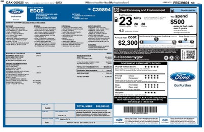 2015 Ford Edge SEL