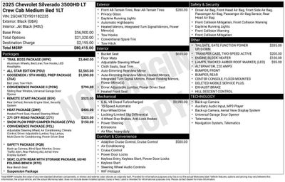 2025 Chevrolet Silverado 3500 HD LT