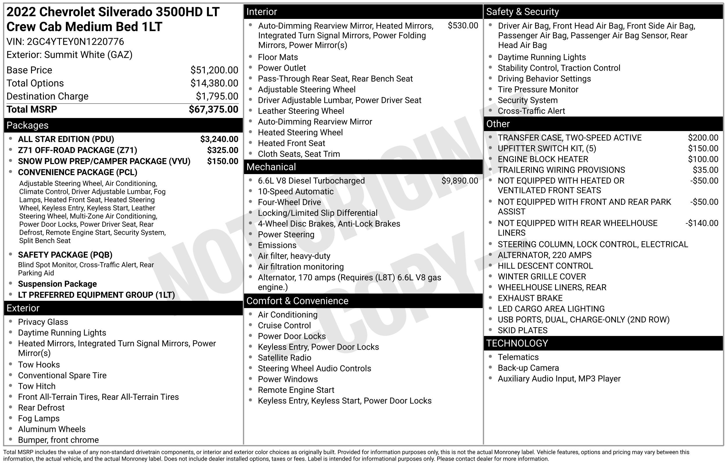 2022 Chevrolet Silverado 3500 HD LT