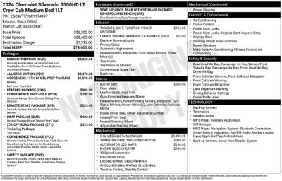 2024 Chevrolet Silverado 3500 HD LT