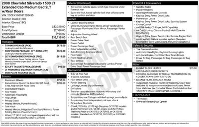 2008 Chevrolet Silverado 1500 LT w/2LT