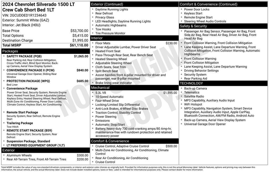 2024 Chevrolet Silverado 1500 LT