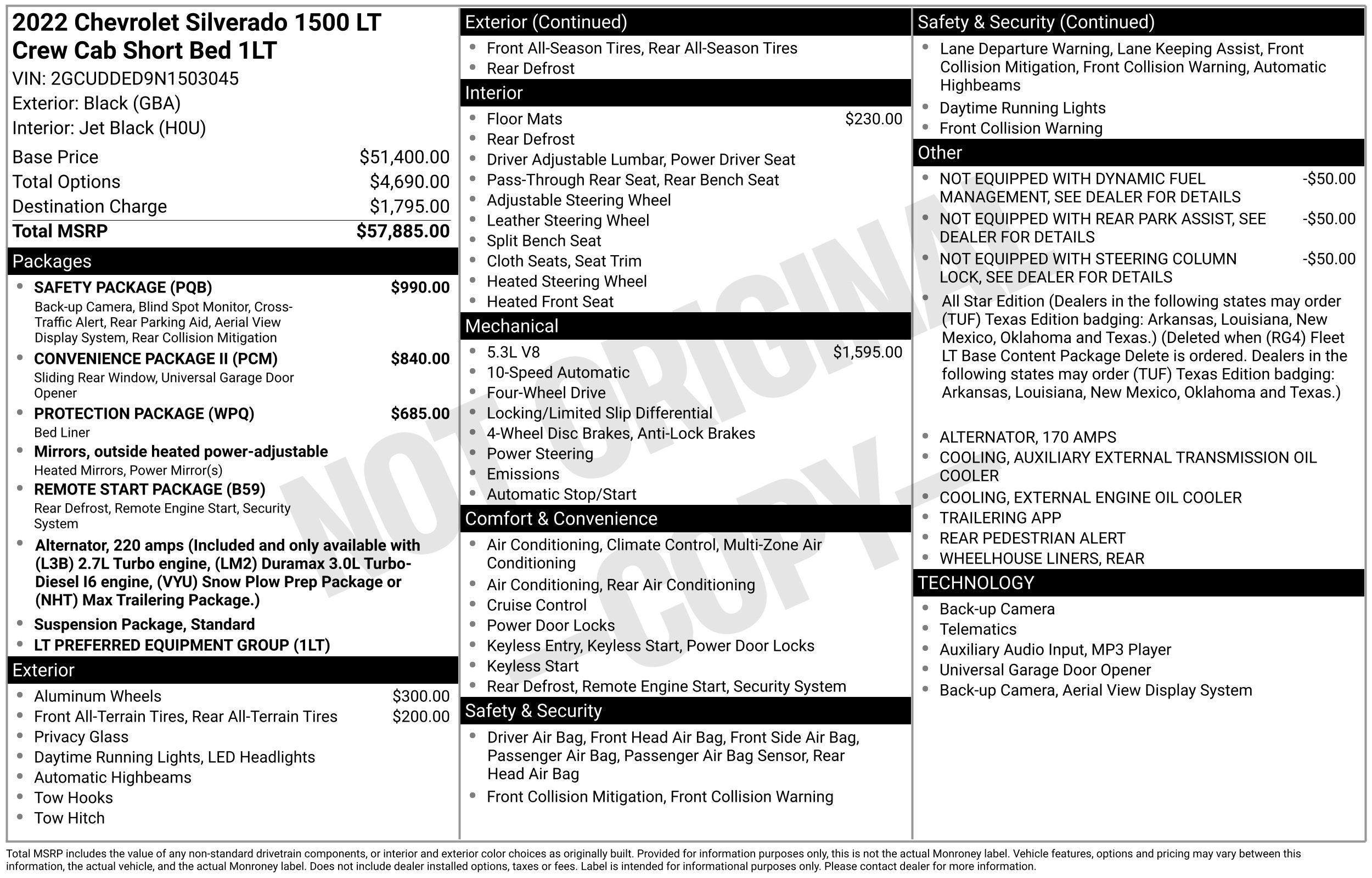 2022 Chevrolet Silverado 1500 LT