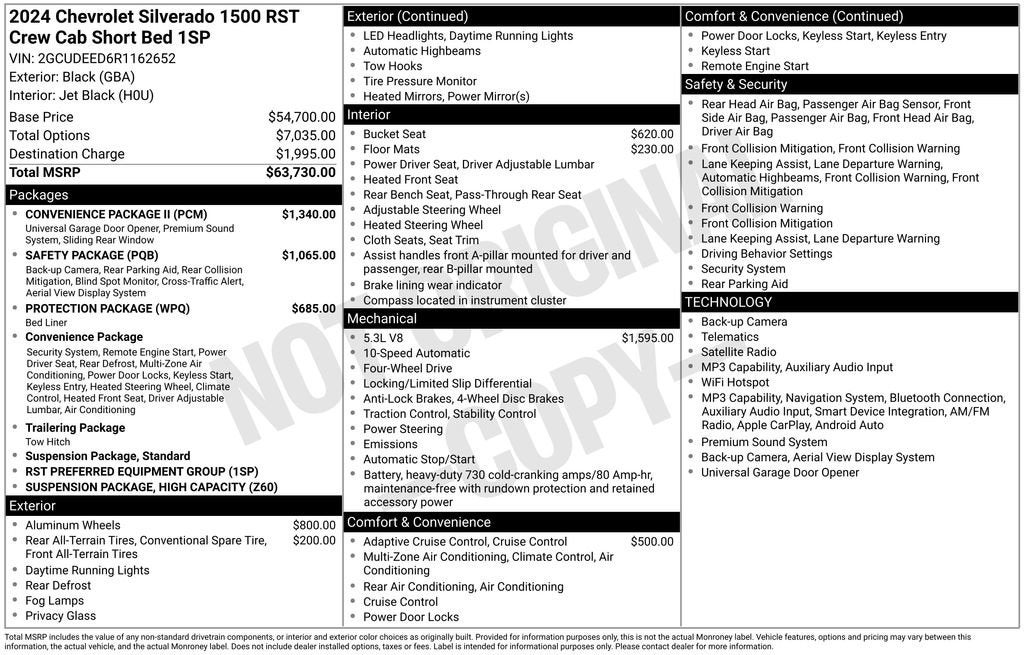 2024 Chevrolet Silverado 1500 RST